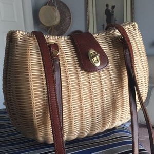 Vintage Straw Purse